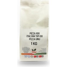 Tito PIZZA100 Italyan Tipi 00 Pizza Unu 1 kg