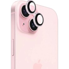 Etiget Apple iPhone 15 Kamera Koruyucu Lens Alüminyum Alışımlı Cam