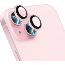 Etiget Apple iPhone 15 Kamera Koruyucu Lens Alüminyum Alışımlı Cam