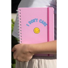 Color Tarihsiz Çizgili Defter Gülümse A5