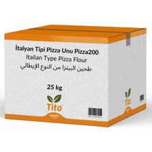 Tito Pizza200 İtalyan Tipi 00 Pizza Unu 25 Kg