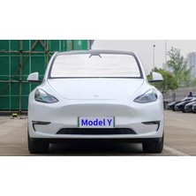 Mundo Venta Tesla Y Model Uyumlu Katlanabilir Araba 8 Parça Güneşlik Seti (Yurt Dışından)