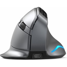 Mundo Venta Zelotes F-26C Dikey Ergonomik Bluetooth LED Ekran Mouse (Yurt Dışından)