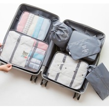 Mundo Venta 8 Parça Valiz Düzenleyici Seti Seyahat Saklama Çantası (Yurt Dışından)