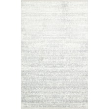 Carpetdocia Smooth Yıkanabilir Kaymaz Parlak Oturma Odası Salon Koridor Ince Dokuma Modern Halı 101 L.grey Xw