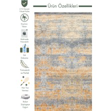 Carpetdocia Smooth Yıkanabilir Kaymaz Parlak Oturma Odası Salon Koridor Ince Dokuma Modern Halı 01 Terra Xw