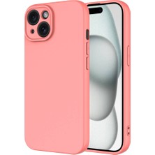ZORE Apple iPhone 15 Plus Kılıf Zore Mara Lansman Kapak-Pembe