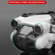 Guiwuu Mini 3 Pro Drone Için Lens Kapağı Koruyucu Kapak Lens Hood Anti-Gimbal Kamera Koruma Sahne Sabitleyici Aksesuar (Yurt Dışından)