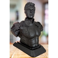 The Boys Homelander (13 cm Boyunda) %100 Beton Biblo Büst (Hediye Paketi Ile Beraber)