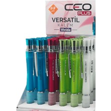 Adel Ceo Versatil Kalem Şeffaf Renkli Gövde 0.7mm