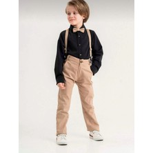 Miniğimin Cicileri Papyonlu Erkek Çocuk 4 lü takım - Siyahtaba