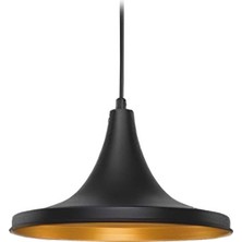 Cata Dekoratif Sarkıt Armatür (Siyah+Sarı DUY+32CM) CT-8213