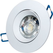 Cata 8W Beyaz Kasa Safir Cob Led Armatür 6500K (Beyaz) Ct-5256