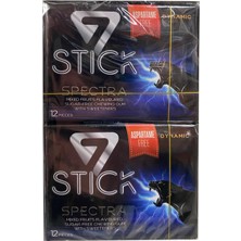 7 Stıck Dinamik Şekersiz Sakız 33 gr x 12'li Paket