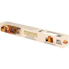 Sirius Kahve Sirius Premium Karamel Aromalı Kapsül Kahve (Nespresso Uyumlu) - 10 Adet