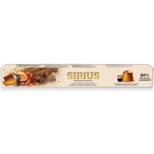 Sirius Kahve Sirius Premium Karamel Aromalı Kapsül Kahve (Nespresso Uyumlu) - 10 Adet