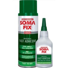 Somafix Soma Fix 400 ml Çok Amaçlı Yapıştırıcı Mdf Kit 400ML SPREY+100GR Yapıştırıcı