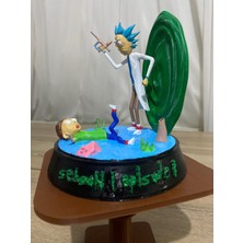 Work3d Rick And Morty 3D Figür