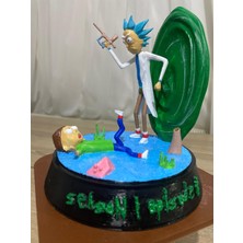 Work3d Rick And Morty 3D Figür