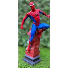 Work3d Spiderman Büst Figür Duvar Detaylı