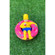 Work3d Homer Simpson 3D Renkli Baskı Figür