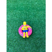 Work3d Homer Simpson 3D Renkli Baskı Figür