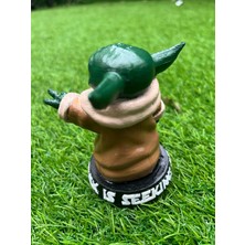 Work3d Baby Yoda Figür 3D Renkli Baskı