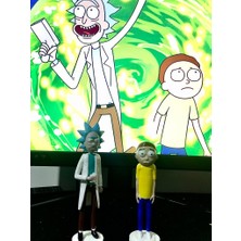 Work3d Rick And Morty 2'li Set Büst Figür