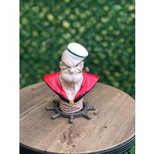 Work3d Temel Reis - Popeye - Büst Figür 3D