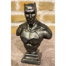 Batman %100 Beton Büst/ Figür 10 cm Boyunda(Hediye Paketi ile Beraber)