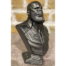 Craft 3d Atölye Thanos  Beton Büst/ Figür 10 Cm Boyunda( Paketi İle Beraber)