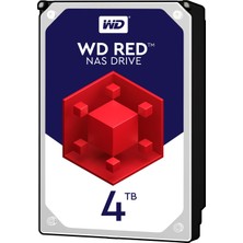 Wd Red 4tb 5400RPM 64MB Sata3 6gbit/sn WD40EFRX Nas HDD