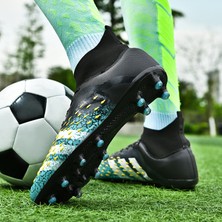 Boxinyuan Erkek Futbol Ayakkabıları Kramponlar Çim Antrenman Futbol Ayakkabıları Fg/ag (Yurt Dışından)