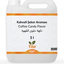 Tito Kahveli Şeker Aroması 5 Litre