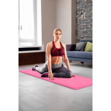 Lord Mountain Hizalamalı Pilates Yoga Matı,spor Matı,egzersiz Matı,pilates Minderi,kaymaz TABAN,180X55 cm 10 mm