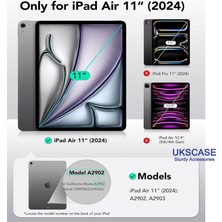 Ukscase iPad Air 11 Inch (M2, 2024) Uyumlu Kırılmaz Nano Cam Ekran Koruyucu