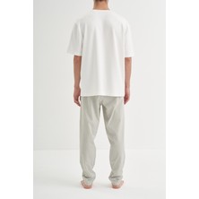 Colords Erkek Cep Detay Çizgili Uzun Pijama Takımı