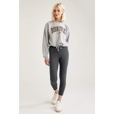 CMZ Collection Kadın Süper Yüksek Bel Disko Model Parlak Tayt