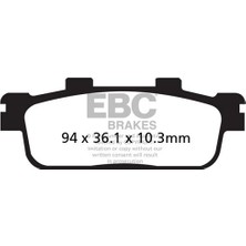 Ebc Fren Balatası SFAC427 X-Max 400 Sym Joymax GTS250İ Evo Daelim S3 Hd 200İ Evo S Evo I 286