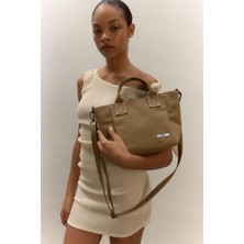 Huge Element Huge Small Bag Beige
