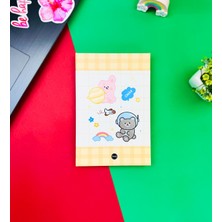 Giftmoda Bear Cute Tasarımlı Lastikli Defter