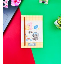 Giftmoda Bear Cute Tasarımlı Lastikli Defter