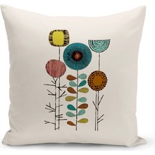 Bertille Home Vintage Serisi Çift Tarafı Dijital Baskılı Kırlent Kılıfı (Vintage Cushion Cover)