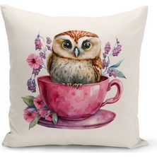Bertille Home Vintage Serisi Çift Tarafı Dijital Baskılı Kırlent Kılıfı (Vintage Cushion Cover)