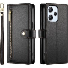 Manyi Mall Xiaomi Poco M6 Pro Iş Için Flip Case Standı Cüzdan Çok Fonksiyonlu (Yurt Dışından)