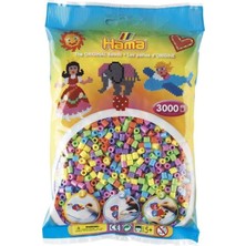 Hama Beads 3.000'lik Hama Midi Boncuk - Pastel Renkler