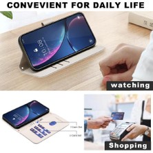 Manyi Mall Xiaomi Poco X3 Nfc Koruyucu Pu Deri Cüzdan Iş Için Flip Case (Yurt Dışından)