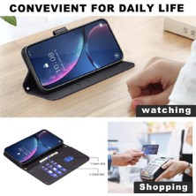 Manyi Mall Xiaomi Poco X3 Nfc Koruyucu Pu Deri Cüzdan Iş Için Flip Case (Yurt Dışından)