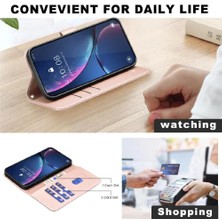 Manyi Mall Xiaomi Redmi Için Flip Case K40/K40 Pro Cüzdan Iş Basit Tarzı Kart (Yurt Dışından)