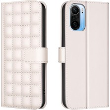 Manyi Mall Xiaomi Redmi Için Flip Case K40/K40 Pro Cüzdan Iş Basit Tarzı Kart (Yurt Dışından)